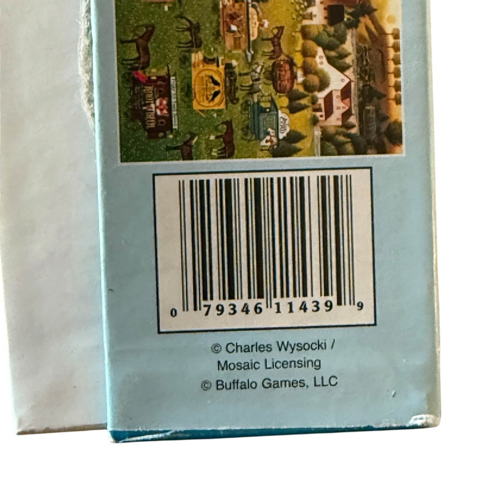 Buffalo Charles Wysocki Rally at Dandelion Mill 1000 Pc Puzzle UNCOUNTED - Picture 8 of 11